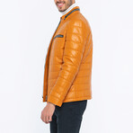 Quilted Jacket // Camel (XL)