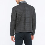 Parker Leather Jacket // Brown Tafta (L)