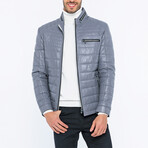Quilted Jacket // Gray (2XL)