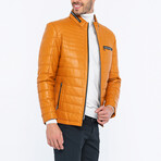 Quilted Jacket // Camel (2XL)