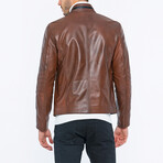 Sebastian Leather Jacket // Chestnut (M)