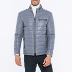 Quilted Jacket // Gray (L)