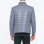 Quilted Jacket // Gray (M)
