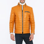 Quilted Jacket // Camel (M)