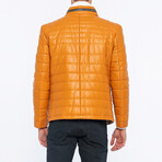Quilted Jacket // Camel (M)