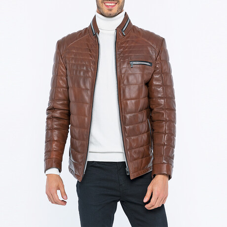 Quilted Jacket // Chestnut (S)