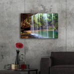 Alabama Caney Creek Veil by Mike Jones (12"H x 16"W x 0.13"D)