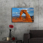 Delicate Arch Sunset by Mike Jones (12"H x 16"W x 0.13"D)