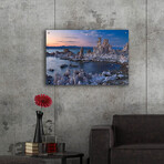 Mono Lake South Tufa Dusk by Mike Jones (12"H x 16"W x 0.13"D)