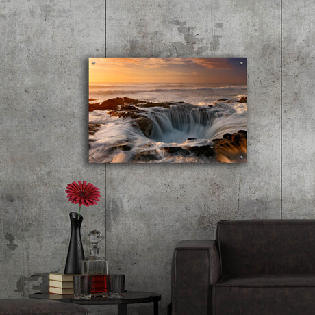 Oregon Thor's Well   by Mike Jones (12"H x 16"W x 0.13"D)