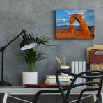 Delicate Arch Sunset by Mike Jones (12"H x 16"W x 0.13"D)