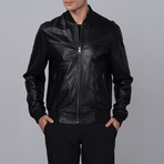 Zurich Leather Jacket // Black (L)