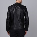 Canne Leather Jacket // Black (M)