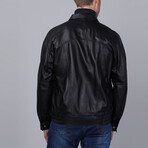 Myles Leather Jacket // Black (M)