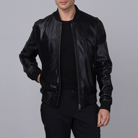 Zurich Leather Jacket // Black (S)