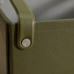 Set of 3: Medium Rectangle Baskets (Dove)