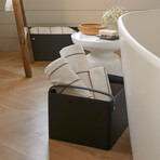 Set of 3: Large Rectangle Baskets (Dove)