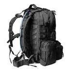 Paratus 3-Day Operator's Backpack and 3L Hydro Tanker Reservoir // Black