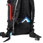 Transit Redline EDC Backpack with 2L Hydro Tanker Reservoir // Black