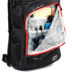 Transit Redline EDC Backpack with 2L Hydro Tanker Reservoir // Black