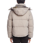 Artwear Puffer // Taupe (XS)