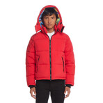 Artwear Puffer // Red (XS)