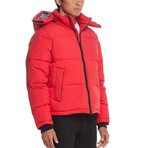 Artwear Puffer // Red (XS)
