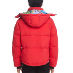Artwear Puffer // Red (XS)