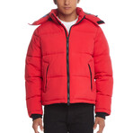 Artwear Puffer // Red (XS)