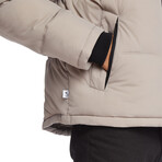 Artwear Puffer // Taupe (XS)