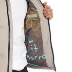 Artwear Puffer // Taupe (XS)