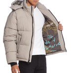 Artwear Puffer // Taupe (XS)