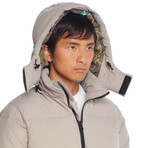 Artwear Puffer // Taupe (XS)
