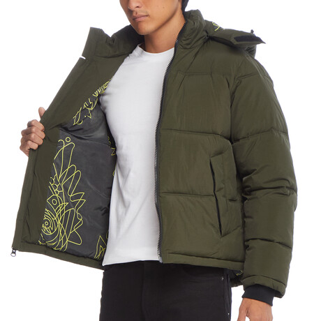 Artwear Puffer // Olive (XS)