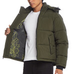 Artwear Puffer // Olive (XS)