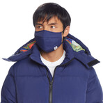 Artwear Puffer // Navy (XS)