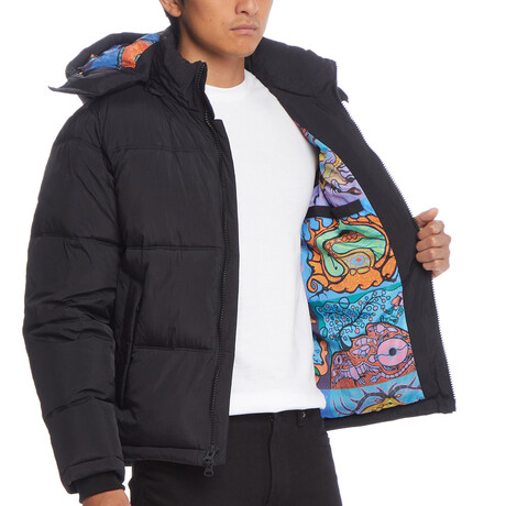 Artwear Puffer // Black (XS)