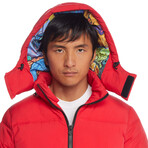 Artwear Puffer // Red (XS)