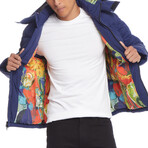 Artwear Puffer // Navy (XS)