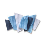 Ascend // Glass and Metal Wall Sculpture