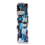 Electric TT // Glass and Metal Wall Sculpture