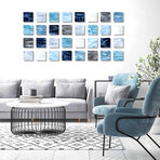 Cool & Crisp // Glass Wall Sculpture