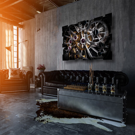 Clockwork // Metal Wall Sculpture