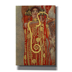 Hygieia by Gustav Klimt (26"H x 18"W x 0.75"D)