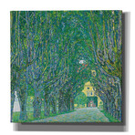 Avenue to Kammer Castle by Gustav Klimt (16"H x 16"W x 0.75"D)