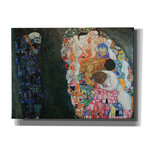 Death and Life by Gustav Klimt (24"H x 20"W x 0.75L)