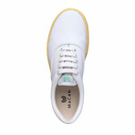 Original Canvas Band Lace-Up // White + Cosmic Snowboarder (US Men's Size 8)