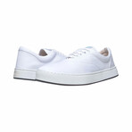 Original Canvas Lace-Up // White + America (US Men's Size 8)