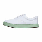 Original Canvas Band Lace-Up // White + Toucans (US Men's Size 8)