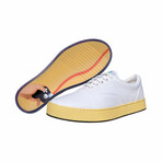 Original Canvas Band Lace-Up // White + Joy Stick (US Men's Size 8)